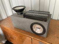 Mtx Audio Subwoofer w/ Eclipse Amp