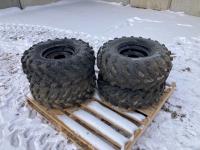 (4) Swamp Lite ATV Tires