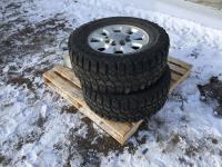 (2) 33X12.50R18lt Tires w/ Rims