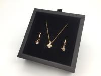 18K Gold Plated Love Jewelley Set