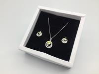 Yellow Sapphire 2 Piece Jewellery Set