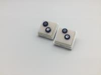 2 Sets of Blue Sapphire Round Brilliant Gemstones