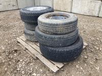 (6) Misc Tires W/ (4) Rims