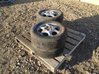 (4) Tires W/Aluminum Rims