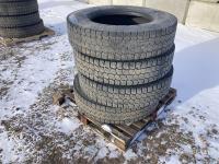 (4) 11R24.5 Tires