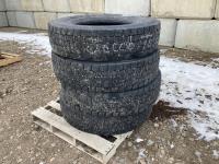 (4) Bridgestone M771 11R22.5 Tires