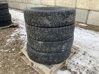 (4) Bridgestone M771 11R22.5 Tires