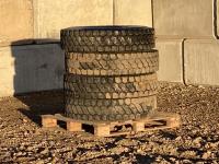 (4) Firestone 11R22.5 Tires