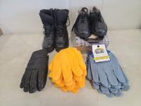 Qty of Gloves and Shoes