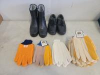 Qty of Gloves and Shoes