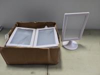 (9) Pedestal Photo Frames