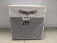 (4) Fabric Storage Boxes