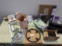 Qty of Misc Parts, Hardware and Hamper