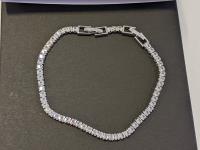 SMARTLIFE Platinum Plated Tennis Bracelet