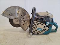 Makita DPC7321 Gas Powered Cutoff Saw and Makita 2414DB Chopsaw