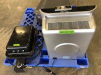 Intertek Air Purifier with Remote and Portable Gas Grill