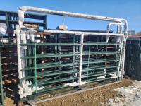 50 Ft X 10 Ft Open Rail Cattle Crowding Tub