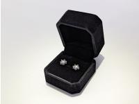 Smartlife Moissanite 1.0 Carat Diamond Stud Earrings C4