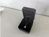 Smartlife Moissanite 1.0 Carat Diamond Snowflake Necklace C4