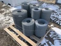 (7) Rolls 1 Inch X 1 Inch Rabbit Wire Fence