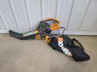 Worx Blower Vac with Mulch Bag