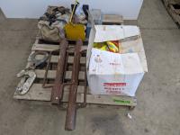 Qty of Electrical Items, (2) Post Pounders and Safety Vests