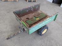 John Deere Dumping Garden Wagon