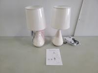 (2) Small Lamps