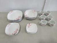 Cherry Blossom 29 Piece Dish Set