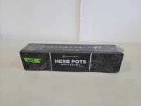 Herb Pot Set