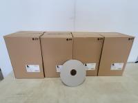 (4) Boxes of 3/16 Inch X 3/4 Inch X 49 Ft Long Foam Tape