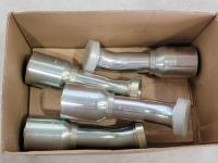 (4) 1-1/4 Inch Eaton Aeroquip Hydraulic Fittings