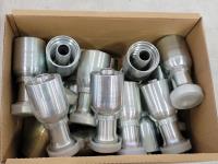 (16) 1 Inch Eaton Aeroquip Hydraulic Fittings