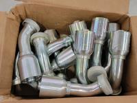 (15) 1 Inch Eaton Aeroquip Hydraulic Fittings