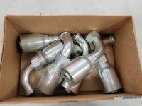 (6) 1-1/4 Inch Eaton Aeroquip Hydraulic Fittings