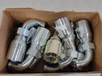 (10) 1-1/4 Inch Eaton Aeroquip Hydraulic Fittings