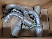 (5) 1 Inch Eaton Aeroquip Hydraulic Fittings