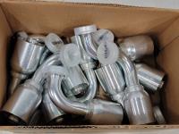 (10) 1 Inch Eaton Aeroquip Hydraulic Fittings