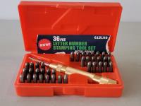 36 Piece Letter and Number Stamping Tool Set