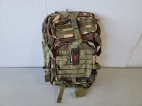 Woodlands Camouflage Backpack