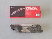 Camouflage Stainless Steel Folding Pocket Knife