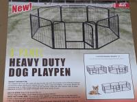 8 Panel Heavy Duty Dog Playpen