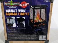 Wildlife Theme Square Firepit