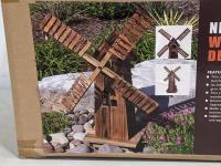 Wooden Dutch Windmill Garden Decoration