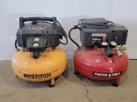 (2) 6 Gallon Air Compressors