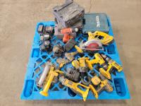 Qty of Cordless Power Tools and (2) Empty Cases