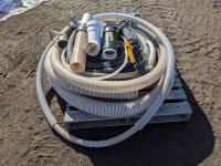 Qty of 2 Inch - 6 Inch Suction Hoses, Pipe and Connections