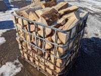 1/3 Cord Split and Dry Spruce Firewood