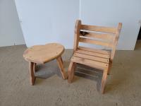 Home-Built Step Stool and Step Chair