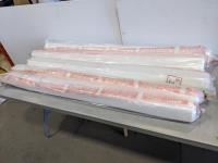 (5) Rolls of 20 Ft X 100 Ft Medium Weight Clear Poly